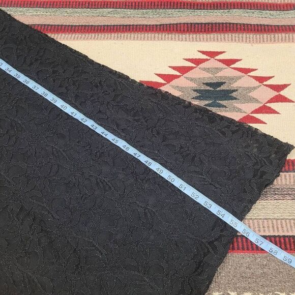 NWT Vtg 90s Jump Black Lace Overlay Mermaid Maxi Dress Sz S/M Romantic Goth USA - Picture 12 of 12